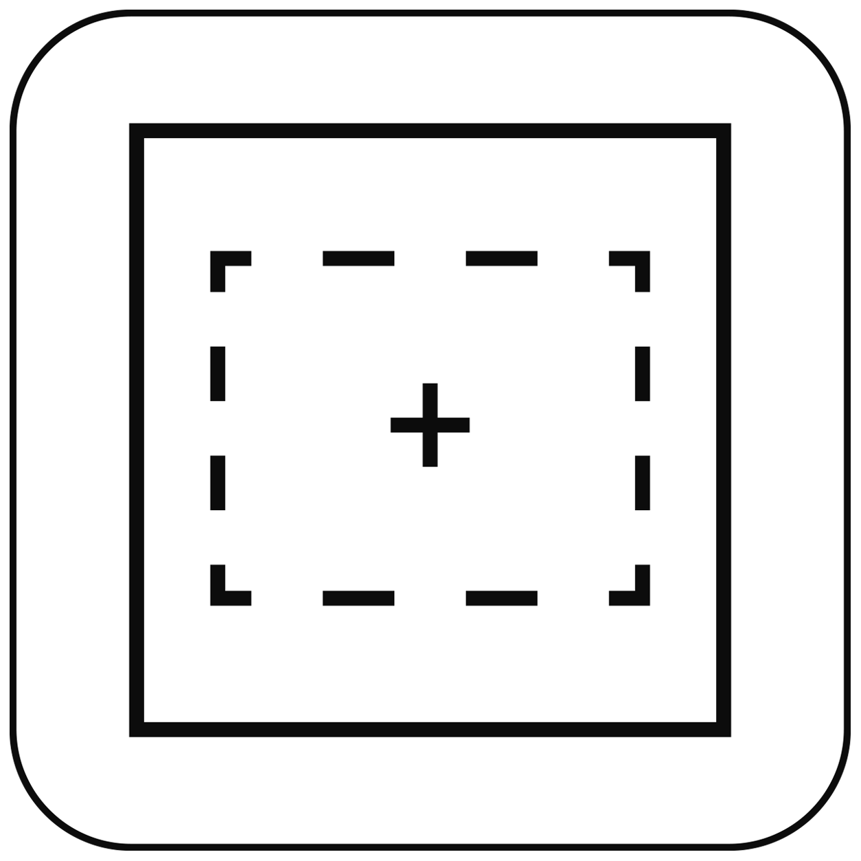 Matted icon